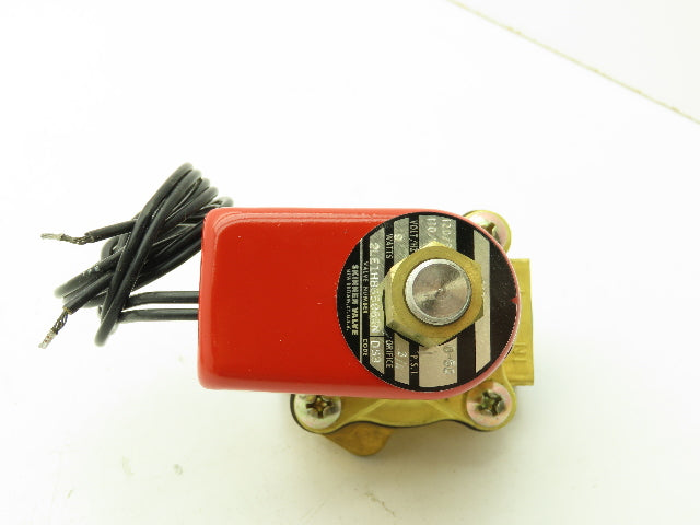 Lancer 2LE1HBG5052 2-Way Skinner Steam Solenoid Valve 3/4" NPT N.O. 0-50psi 120v