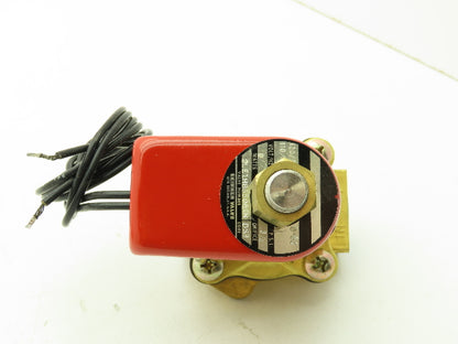 Lancer 2LE1HBG5052 2-Way Skinner Steam Solenoid Valve 3/4" NPT N.O. 0-50psi 120v