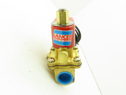 Lancer 2LE1HBG5052 2-Way Skinner Steam Solenoid Valve 3/4" NPT N.O. 0-50psi 120v