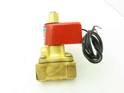 Lancer 2LE1HBG5052 2-Way Skinner Steam Solenoid Valve 3/4" NPT N.O. 0-50psi 120v