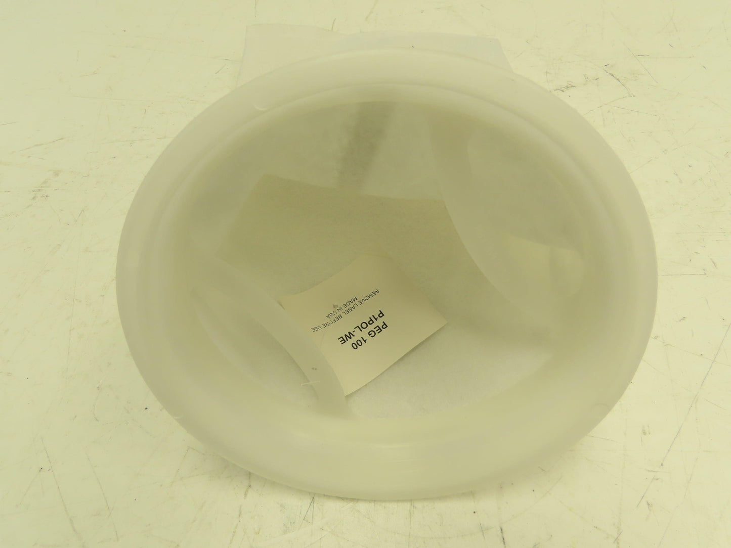 PEG100 P1POL-WE Polyester Felt Liquid Filter Bag 200 Micron Sz 1 (16") Box of 50