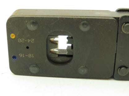 AMP 90067-5 Wire Terminal Hand Crimp Tool 16-24 AWG Socket Pin Contacts