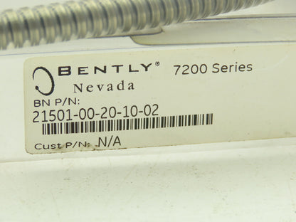 Bently Nevada 21501-00-20-10-02 Eddie Current Probe 7200 Series Fiber Optic