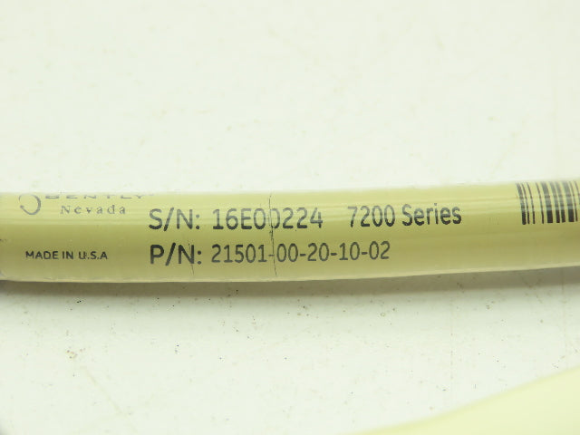 Bently Nevada 21501-00-20-10-02 Eddie Current Probe 7200 Series Fiber Optic