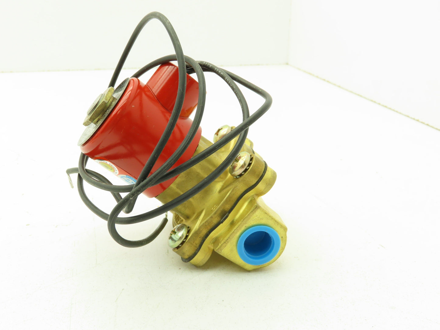 Lancer 2LB26L110 2-Way Brass Skinner Solenoid Valve 3/8" NPT N.C. 0-40psi 24VDC