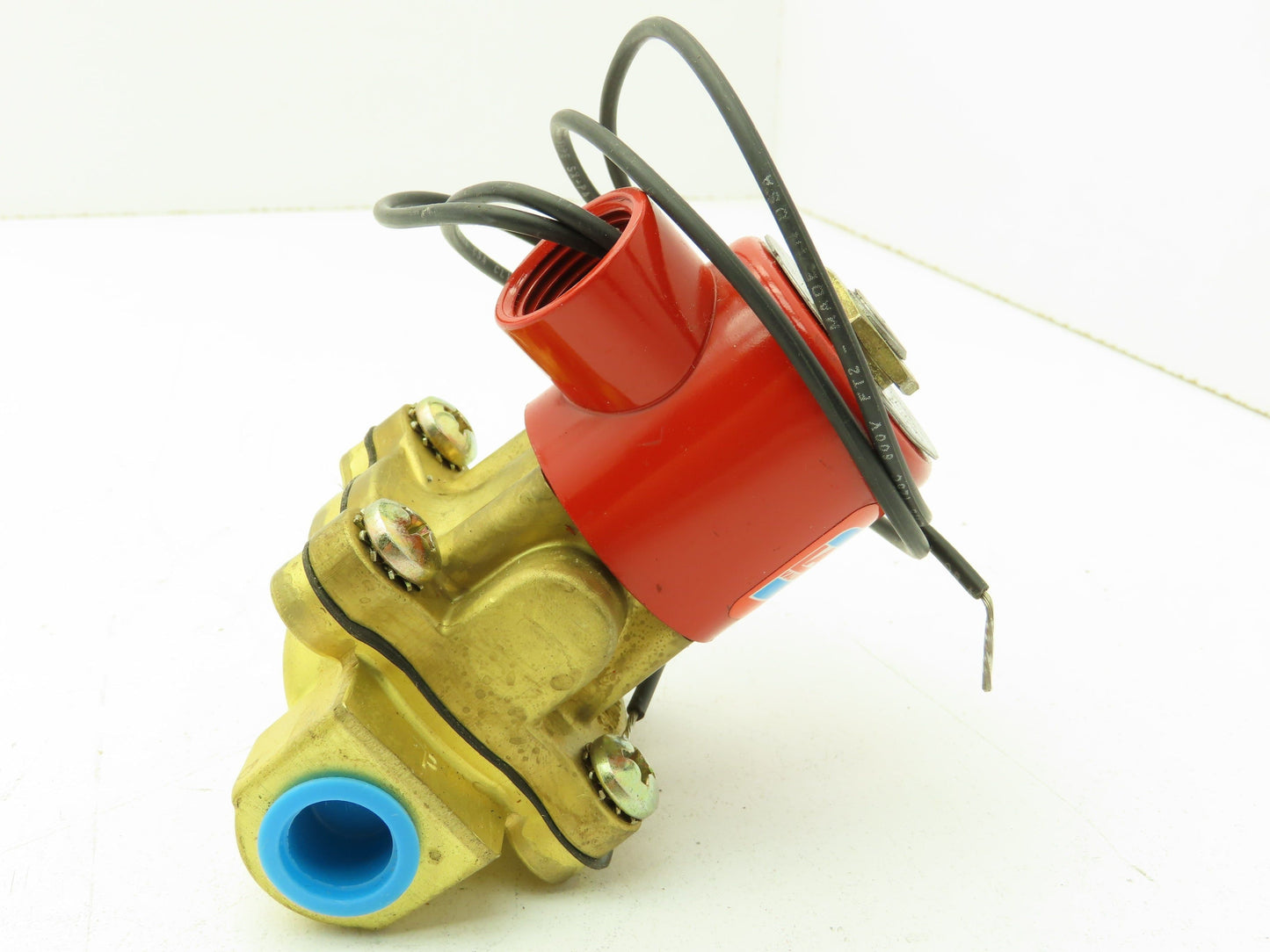 Lancer 2LB26L110 2-Way Brass Skinner Solenoid Valve 3/8" NPT N.C. 0-40psi 24VDC