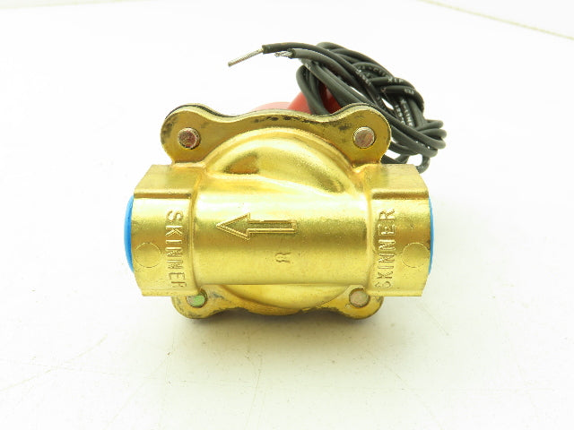 Lancer 2LB26LB3041 2-Way Skinner Solenoid Valve 3/8" NPT N.C. 0-40psi 12VDC