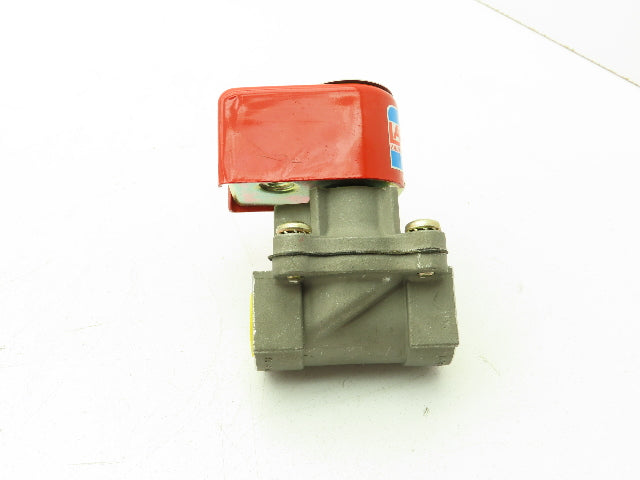 Lancer 2LB26L220 2-Way Skinner Solenoid Valve 1/2" NPT N.C. 0-40psi MISSING COIL
