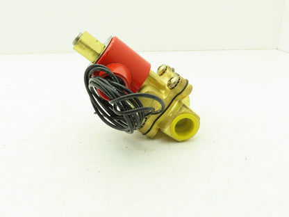 Lancer 2LE1HB4052 2-Way Skinner Steam Solenoid Valve 1/2" NPT N.O. 0-50psi 120v