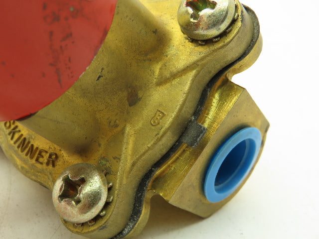 Lancer 2LB26LB3041 2-Way Skinner Solenoid Valve 3/8" NPT N.C. 0-40psi 12VDC