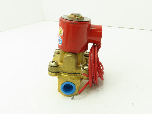 Lancer 2LB26LB3041 2-Way Skinner Solenoid Valve 3/8" NPT N.C. 0-40psi 12VDC