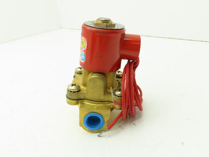 Lancer 2LB26LB3041 2-Way Skinner Solenoid Valve 3/8" NPT N.C. 0-40psi 12VDC