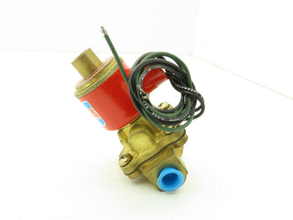 Lancer 4LB1HB3125N 2-Way Skinner Solenoid Valve 3/8" NPT N.O. 0-125psi 24VDC