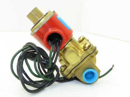 Lancer 4LB1HB3125 2-Way Skinner Solenoid Valve 3/8" NTP N.O. 0-125psi 120v