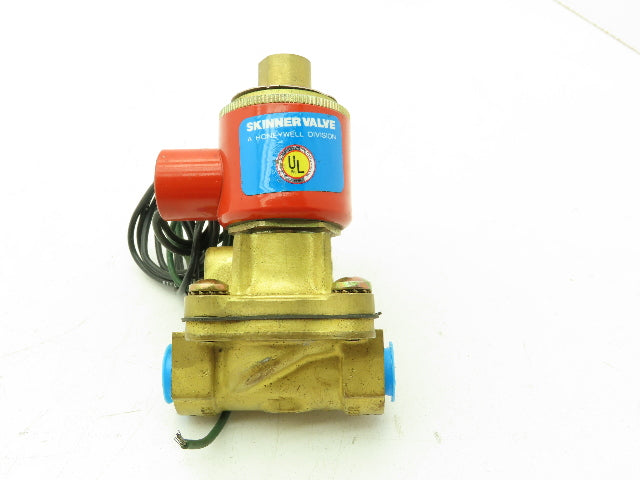 Lancer 4LB1HB3125 2-Way Skinner Solenoid Valve 3/8" NTP N.O. 0-125psi 120v