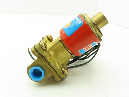Lancer 4LB1HB3125 2-Way Skinner Solenoid Valve 3/8" NTP N.O. 0-125psi 120v