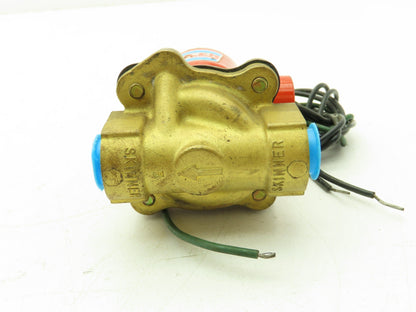 Lancer 4LB1HB3125 2-Way Skinner Solenoid Valve 3/8" NTP N.O. 0-125psi 120v