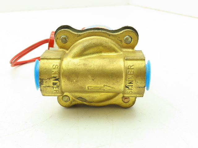 Lancer 4LD2LB5102 2-Way Skinner Solenoid Valve 3/8" NPT N.C. 0-100psi 120v HW