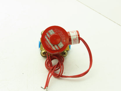 Lancer 4LD2LB5102 2-Way Skinner Solenoid Valve 3/8" NPT N.C. 0-100psi 120v HW
