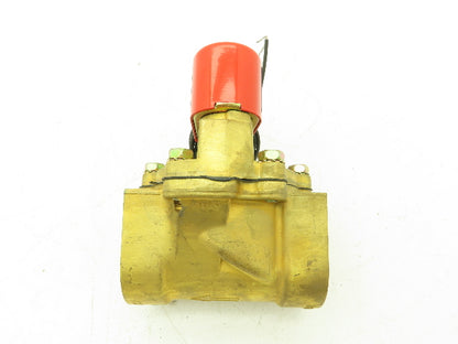 Lancer 2LG2LBG8125 2-Way Skinner Solenoid Valve 1-1/2" NPT N.O. 5-125psi 120v