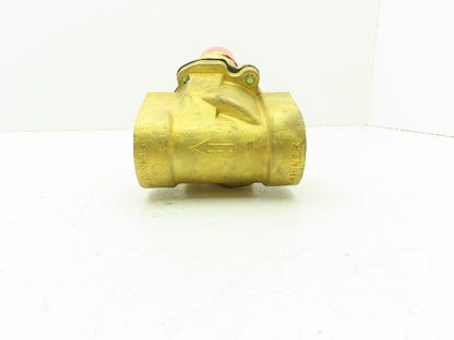 Lancer 2LG2LBG8125 2-Way Skinner Solenoid Valve 1-1/2" NPT N.O. 5-125psi 120v