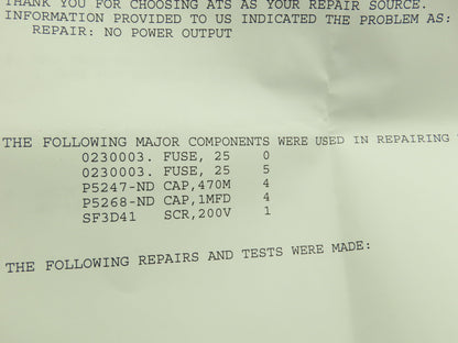 Lambda LUS-9A-12 Regulated Power Supply Output 12V 2.1A Input 85-132V 47-440HZ