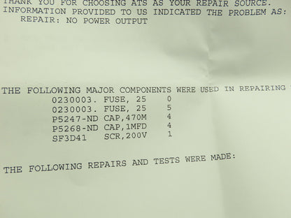Lambda LUS-9A-12 Regulated Power Supply Output 12V 2.1A Input 85-132V 47-440HZ