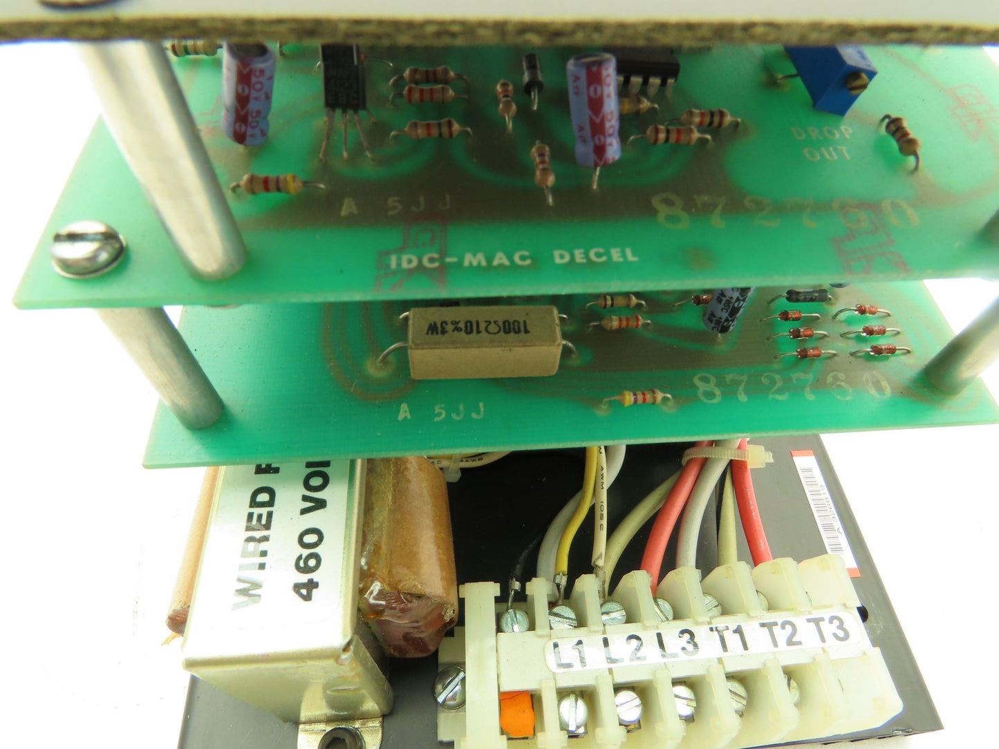 Electromotive Systems MAC 103 DECEL Tcontrols Mac 480V 3Ph Input