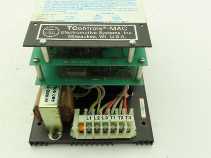 Electromotive Systems MAC 103 DECEL Tcontrols Mac 480V 3Ph Input