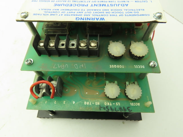 Electromotive Systems MAC 103 DECEL Tcontrols Mac 480V 3Ph Input