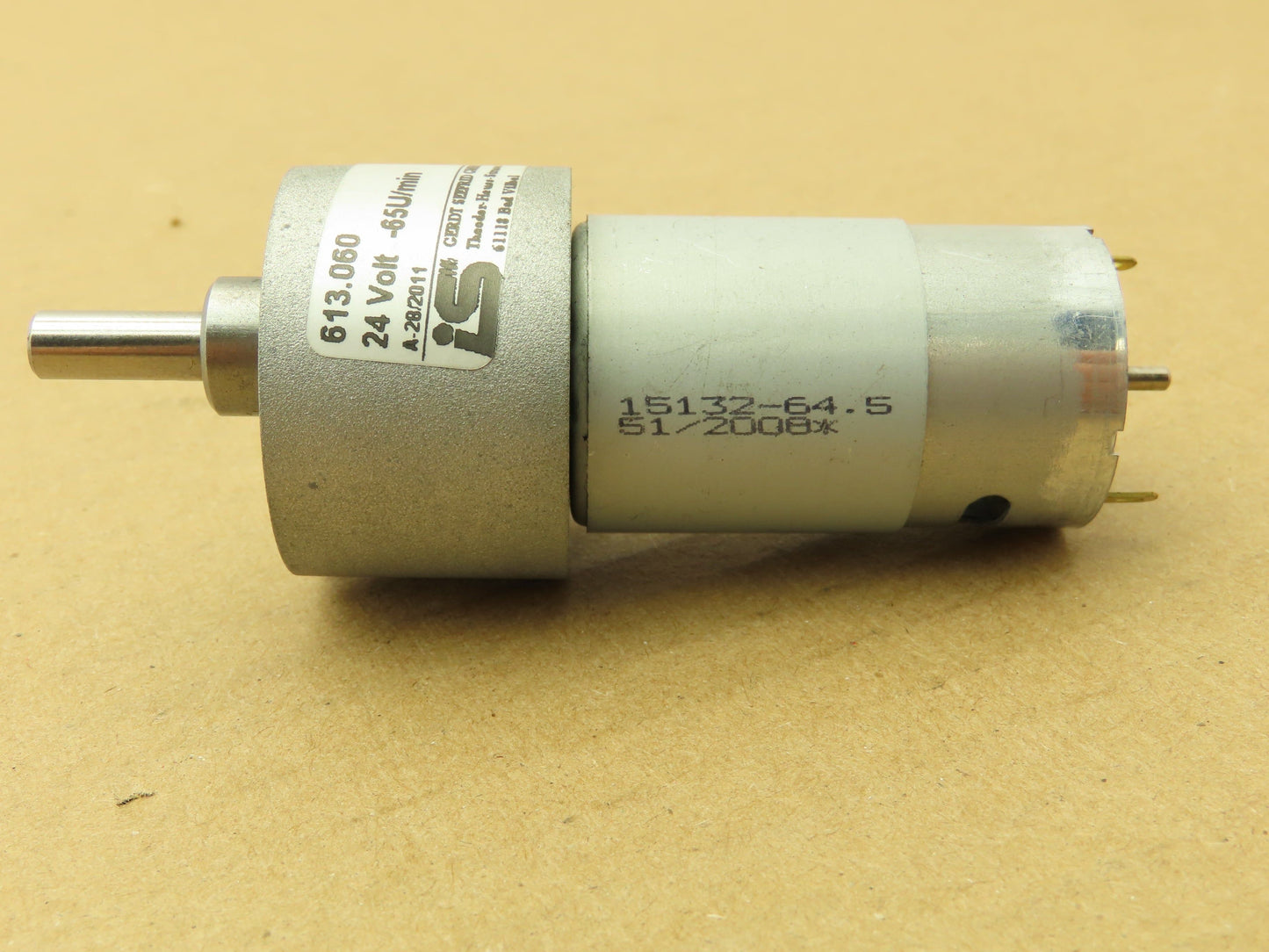 Gerdt Seefrid 613.060 Gearmotor 24V 65 Rpm 0.60Nm