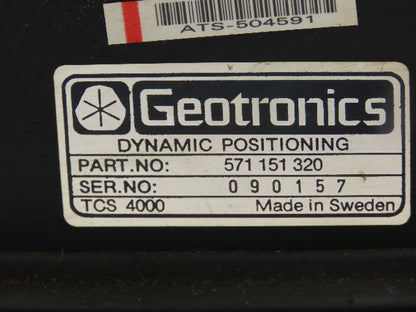 Geotronics TSC 4000 571 151 320 Dynamic Positioning Unit Input Voltage 12VDC