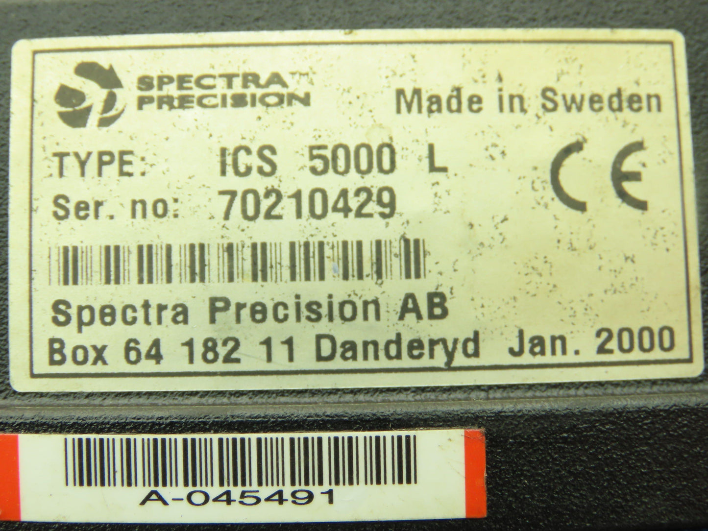 Spectra Precision ICS 5000 L Trimble Laser Range Detector