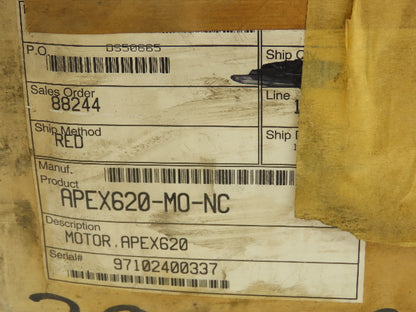 Parker 21BRCX-600-J39 APEX620-MO-NC Compumotor Brushless Servo Motor Encoder