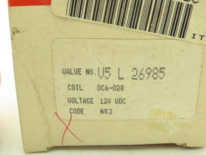 Honeywell Skinner V5L26985 Solenoid Valve 120VDC 850 PSI 1/4" NPT  N.O.