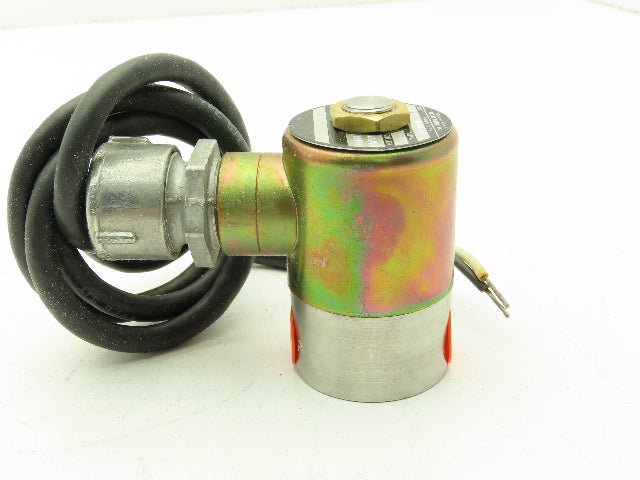 Honeywell Skinner V5L1390 Solenoid Valve 120VAC 125 PSI 1/4" NPT  N.C.
