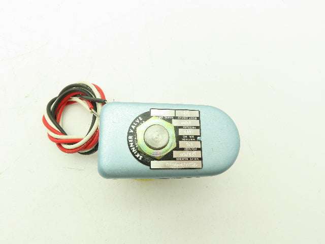 Honeywell Skinner V5RAM44480 Solenoid Valve 120VAC 100 PSI 1/4" NPT (NC)