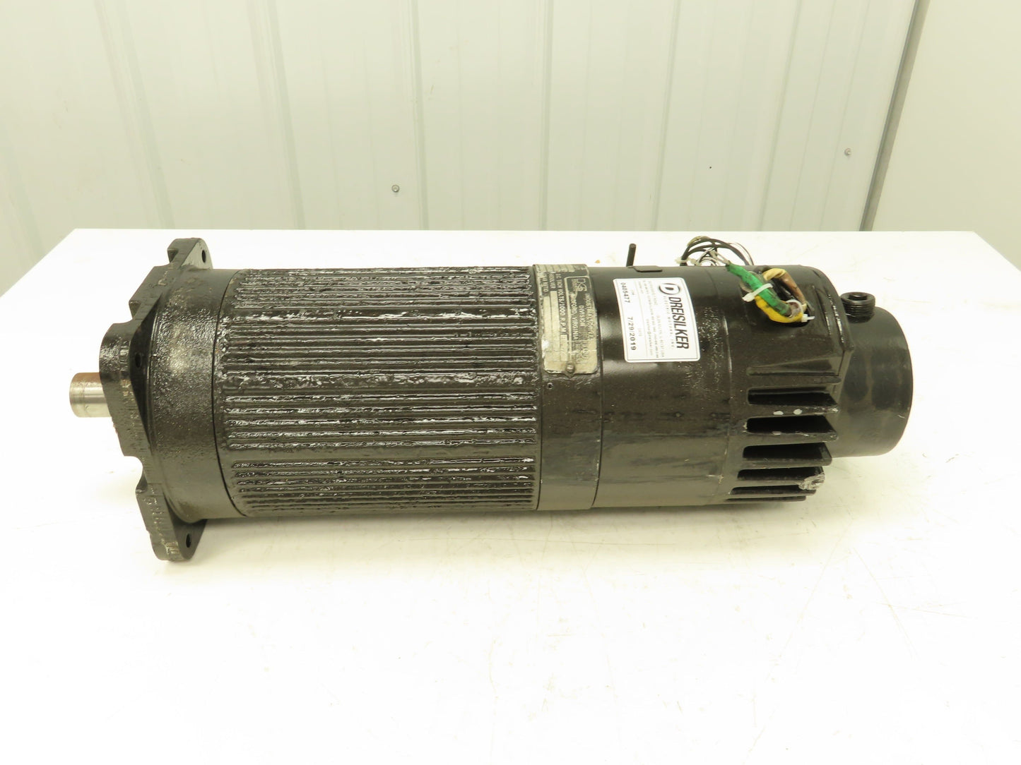 Kollmorgen TTE-4503-1000-C-06 DC Servo Motor 7V 62A 34Ft/Lb 2000RPM Tachometer