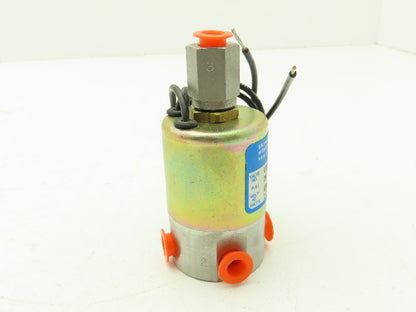 Honeywell Skinner V5D35600 Solenoid Valve 3-Way 4-Port (NC) 120V 75PSI 1/8" NPT