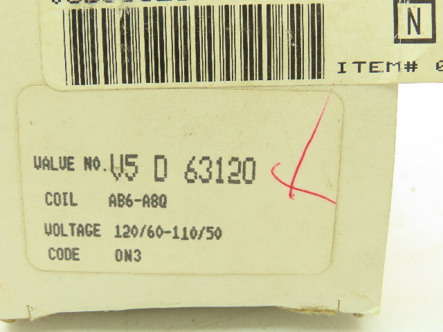 V5D63120 Skinner Solenoid Valve 2-Way 120VAC 250 PSI 1/8" NPT Manual Shut-Off
