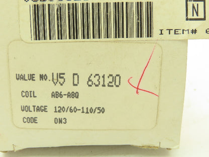 V5D63120 Skinner Solenoid Valve 2-Way 120VAC 250 PSI 1/8" NPT Manual Shut-Off