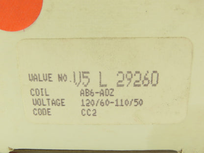 Honeywell Skinner V5L29260 Solenoid Valve 120VAC 125 PSI V5 Series