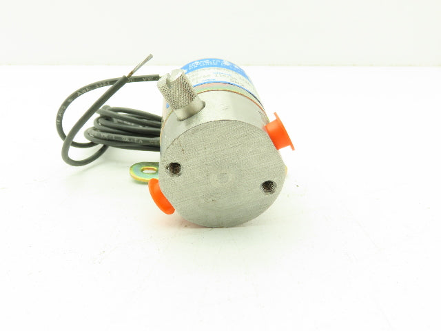 Honeywell Skinner V5H63980 Solenoid Valve 3-Way 120VAC 1/8" NPT Manual Shut-Off