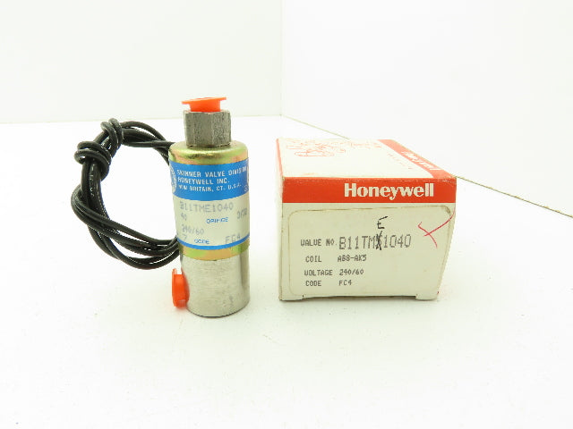 Honeywell Skinner B11TME1040 Solenoid Valve 2-Way (NO) 240VAC 40 PSI 1/8" NPT