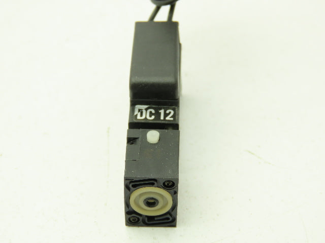 Honeywell Skinner K3F01 Solenoid Poppet Valve 3-Way (NC) 12VDC 100 PSI