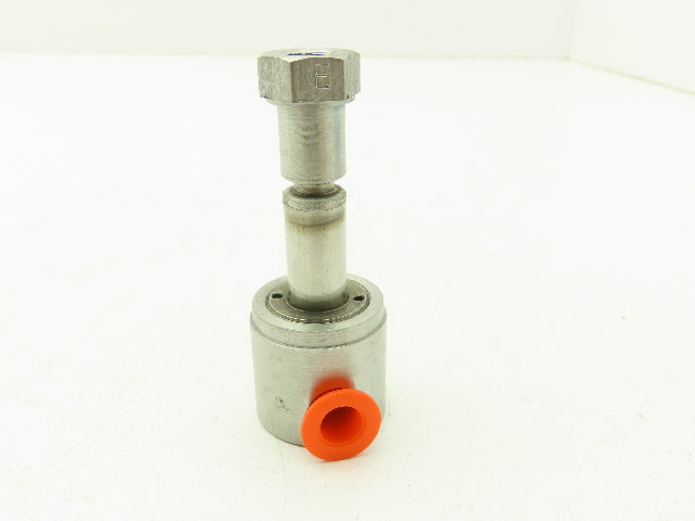 Skinner B13DX4 Stainless Solenoid Valve 3-Way (NC) 1/8" NPT  - No Coil  LOT OF 3