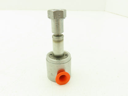 Skinner B13DX4 Stainless Solenoid Valve 3-Way (NC) 1/8" NPT  - No Coil  LOT OF 3