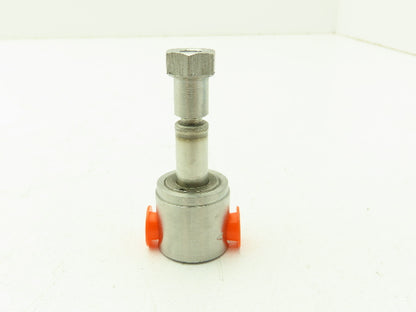 Skinner B13DX4 Stainless Solenoid Valve 3-Way (NC) 1/8" NPT  - No Coil  LOT OF 3