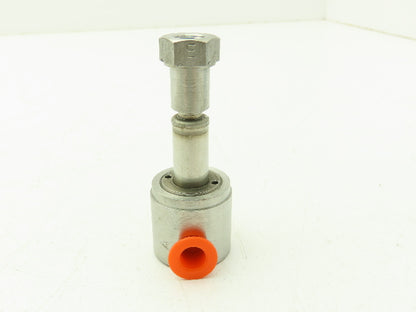 Skinner B13DX4 Stainless Solenoid Valve 3-Way (NC) 1/8" NPT  - No Coil  LOT OF 3