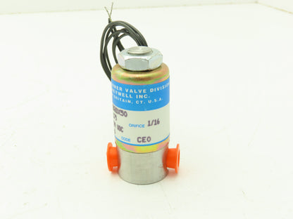 Honeywell Skinner B2DX50 Solenoid Valve 2-Way (NC) 24VDC 175 PSI 1/8" NPT